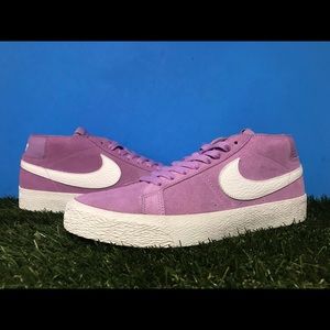Nike SB Blazer Chukka Violet Skate Shoes